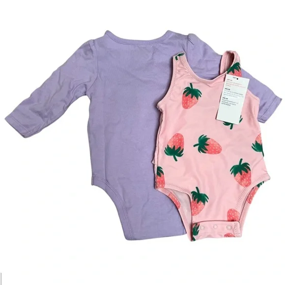 NWT Bundle of Baby Girl 3-6 Month Old Clothes and Swimsuit - Picture 5 of 9